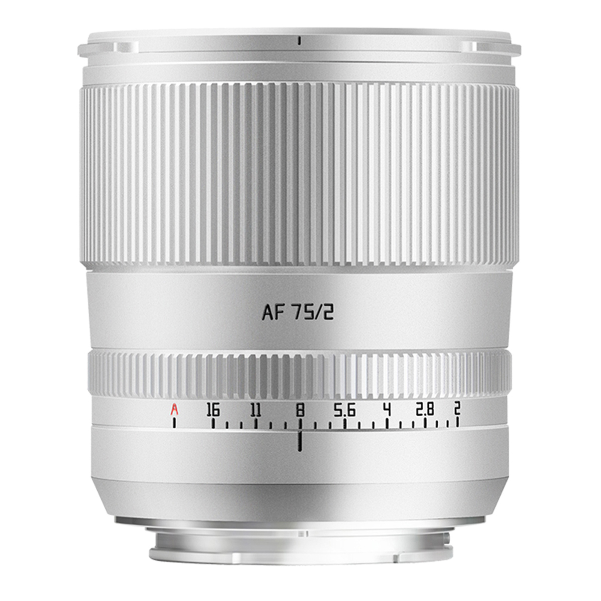 TTARTISAN AF 2/75 mm, Sony FE FF silber, Objektiv