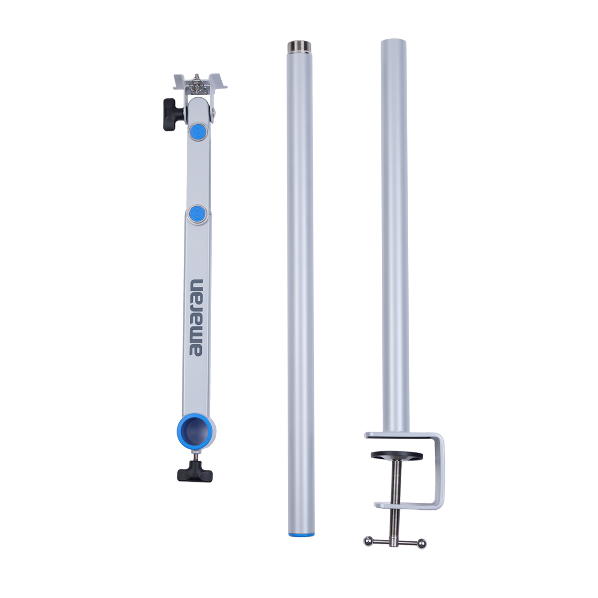 Amaran Verge Desk Clamp Stand Silver, Leuchtenstativ