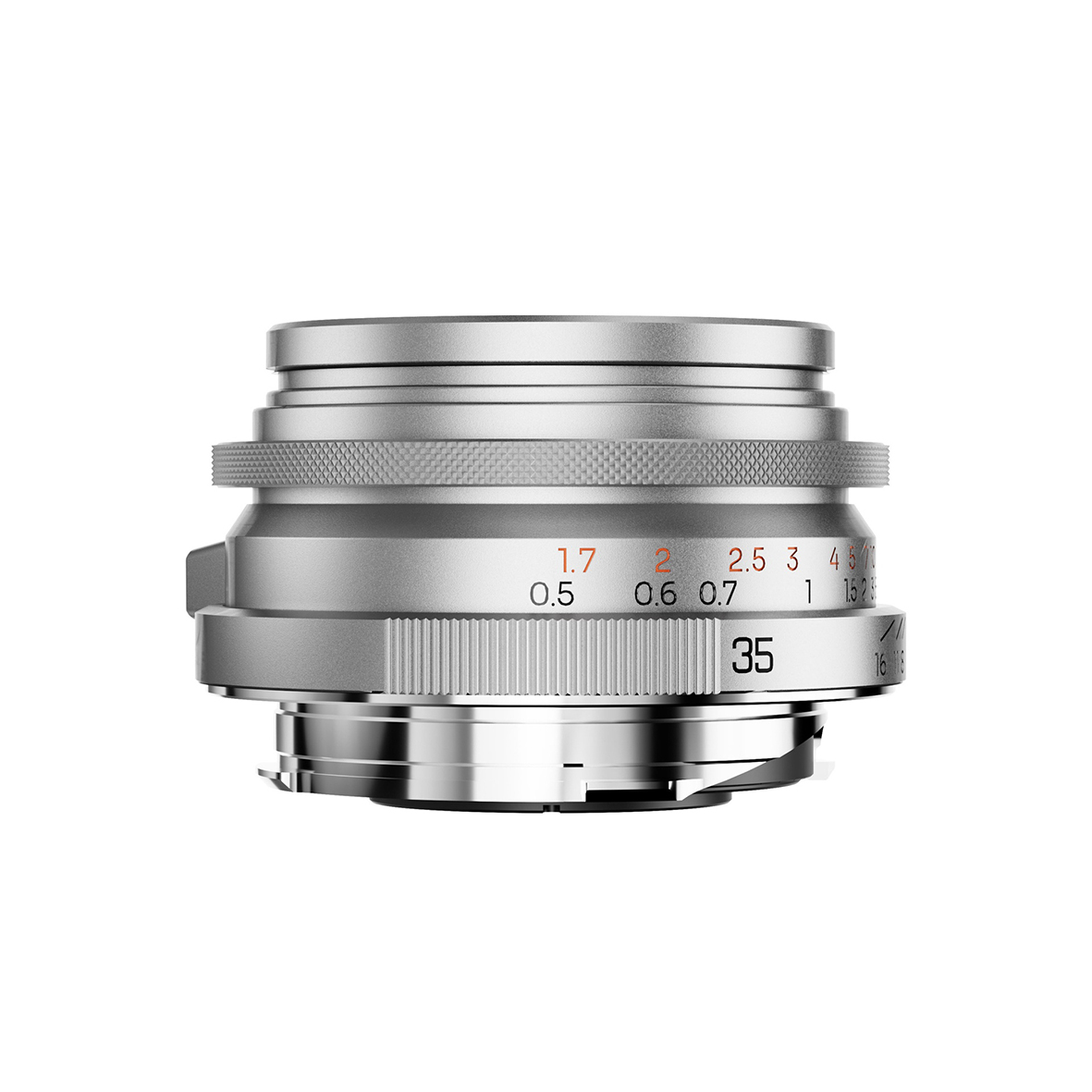 THYPOCH Ksana 35mm f/2 ASPH, Full-frame Photo Lens (Leica M, Silver Chrome)