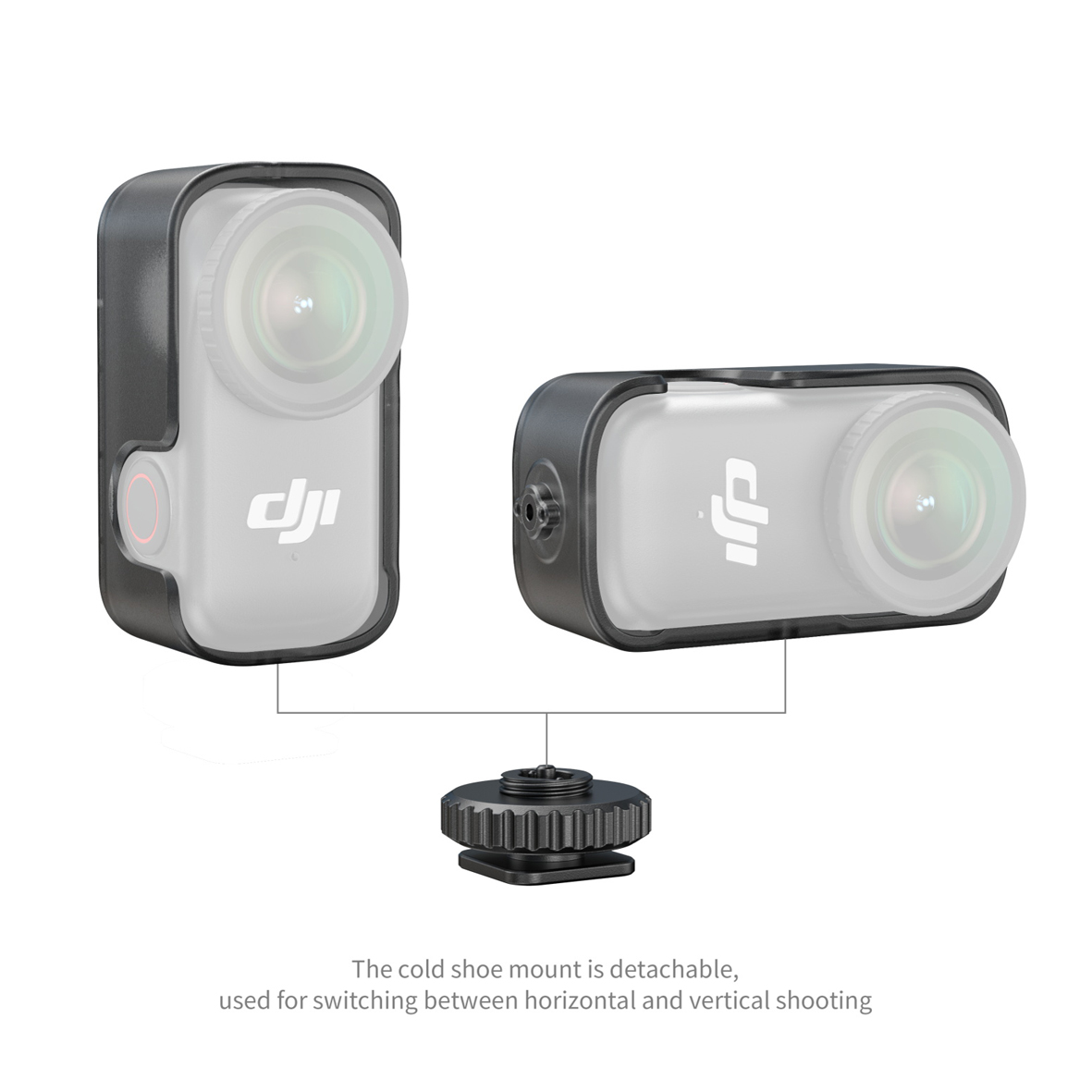 SmallRig 5758 Cage mit Cold Shoe Halter für DJI Osmo Nano