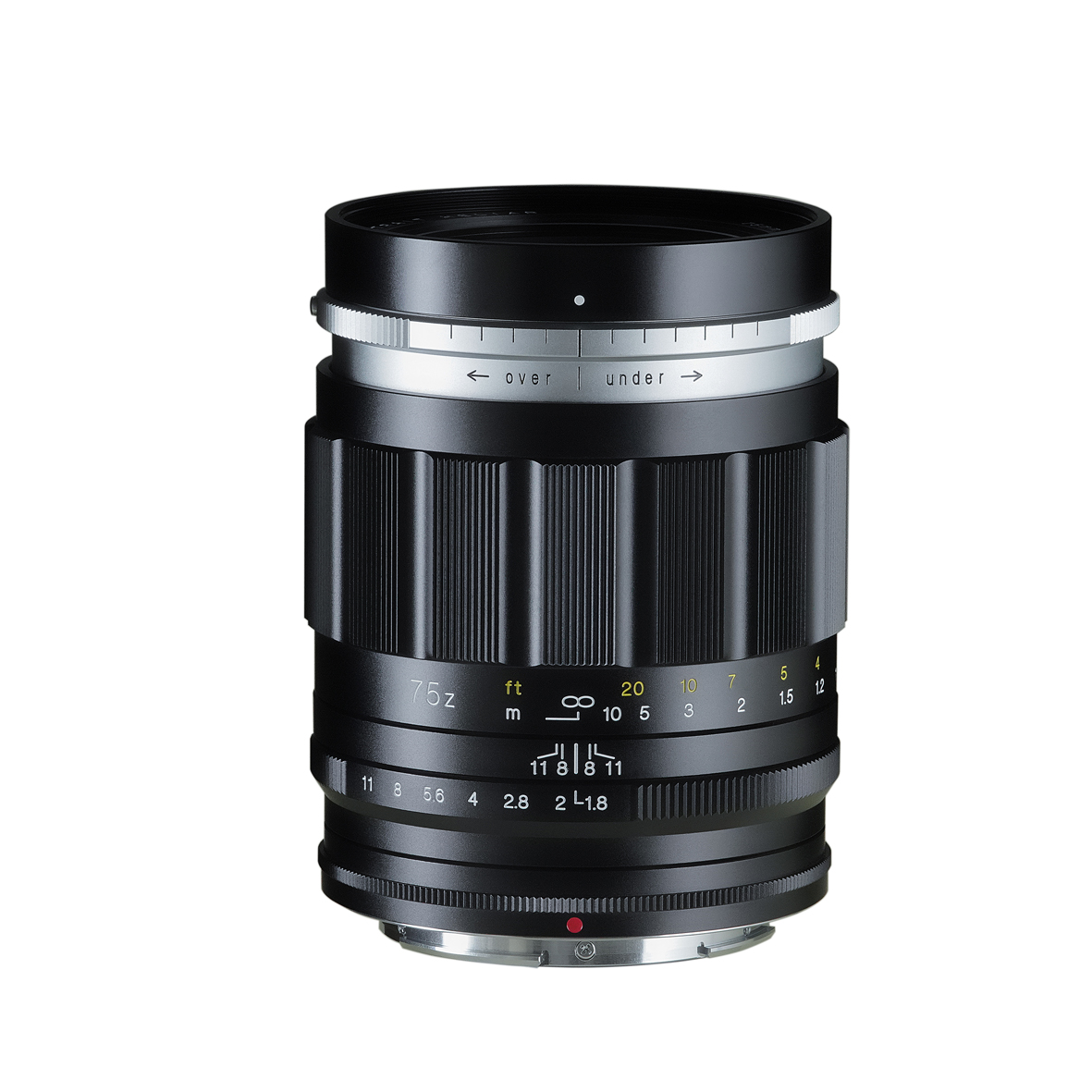 Voigtländer Portrait Heliar 1,8/75 mm Nikon Z-Mount, schwarz, Objektiv