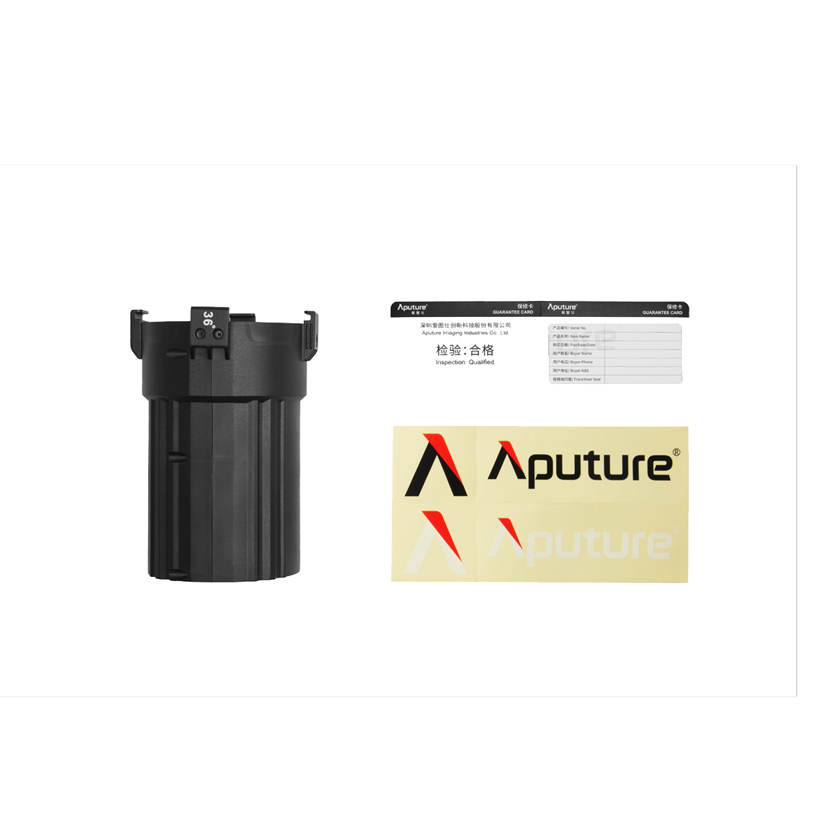 Aputure Spotlight Mini Kit mit 36° Lens Lichtformer