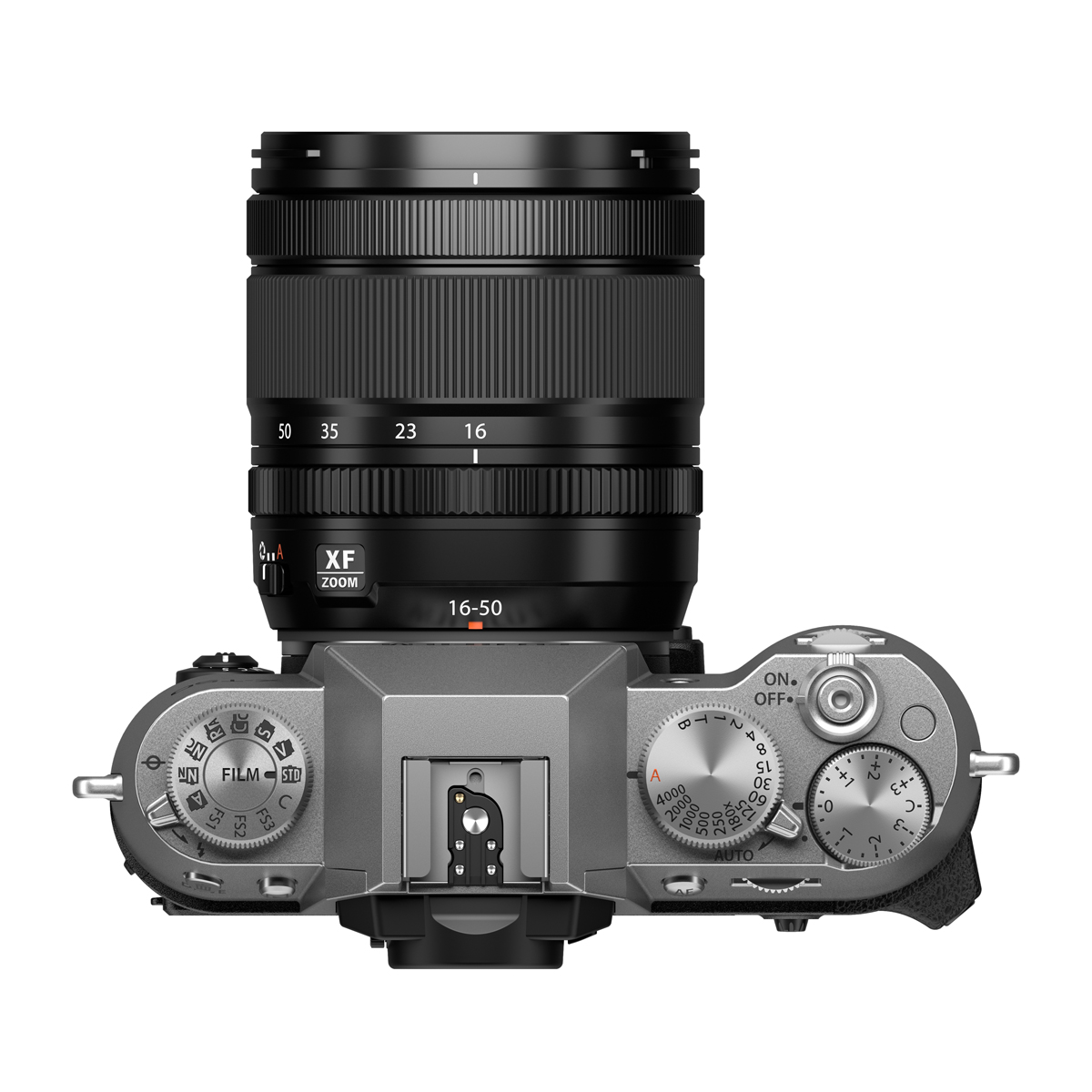 Fujifilm X-T50 Kit XF 16-50 Silber - Rückläufer