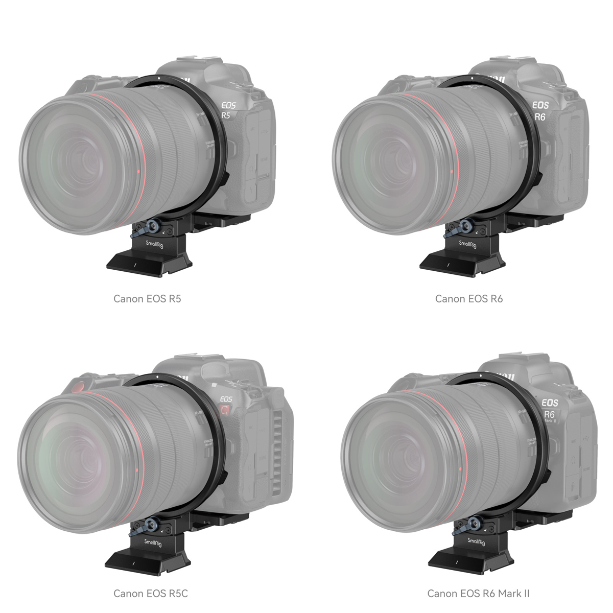 SmallRig 4300 Drehbares Horizontal- Vertikal-Montageplatten-Kit für Canon