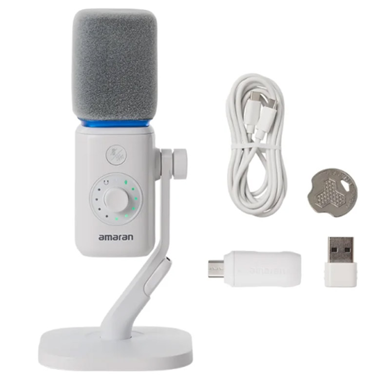 Amaran Mic Desktop Stand Kit (White)