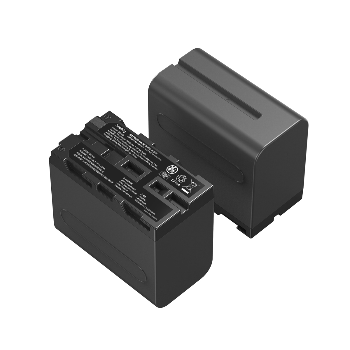 SmallRig 3823 NP-F970 2x Akku und Ladegerät Kit