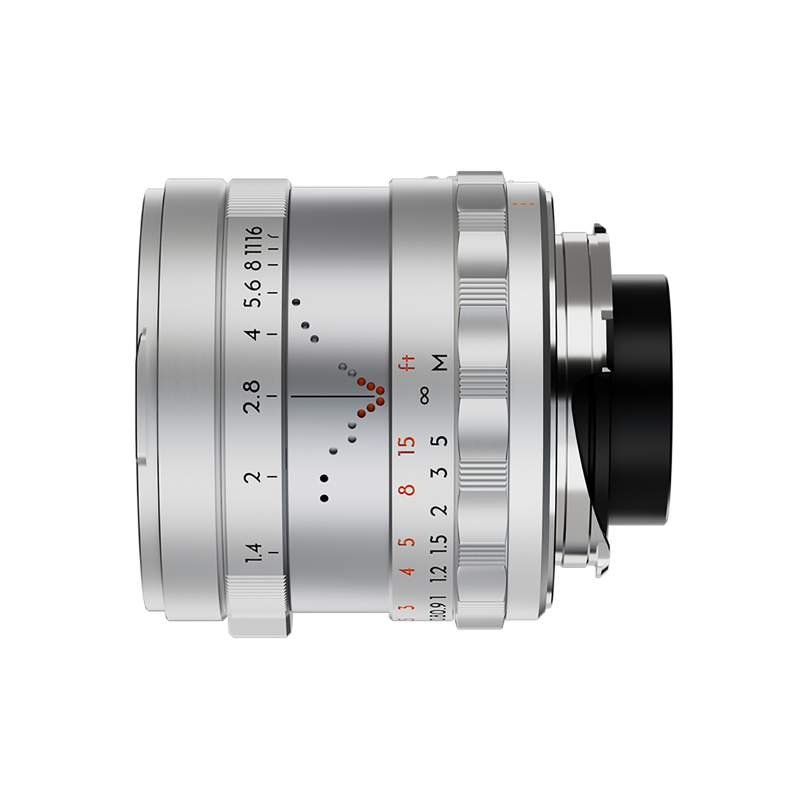 THYPOCH Full-frame Photography Lens Simera 35mm f1,4 for Leica M Mount sil