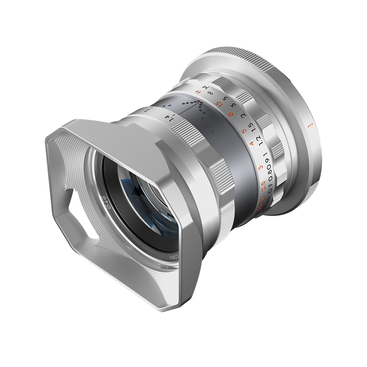 THYPOCH Full-frame Photography Lens Simera 35mm f1,4 for  Canon RF Mount sil