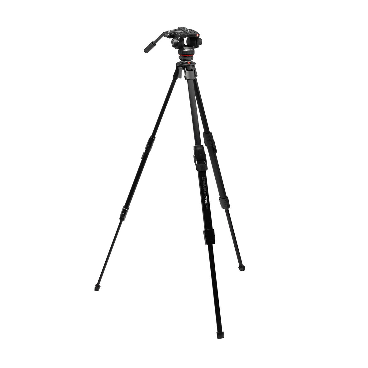 Manfrotto Videostativ Alu Kit mit Fluid Videokopf 502X