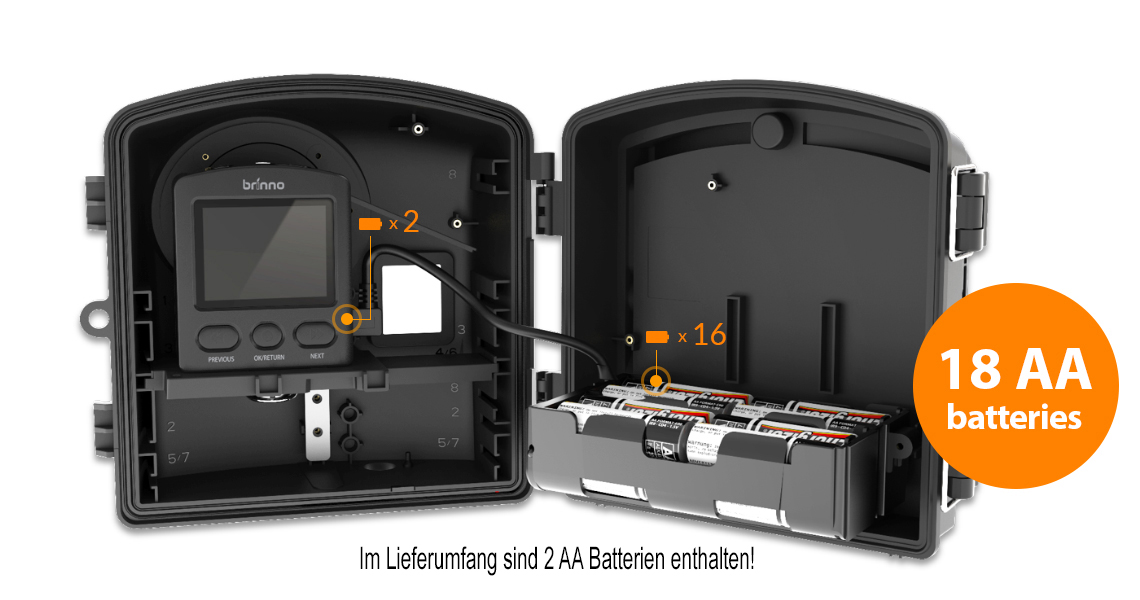 Brinno BCC2000 Full HD HDR Konstruktions-Zeitraffer-Kamera