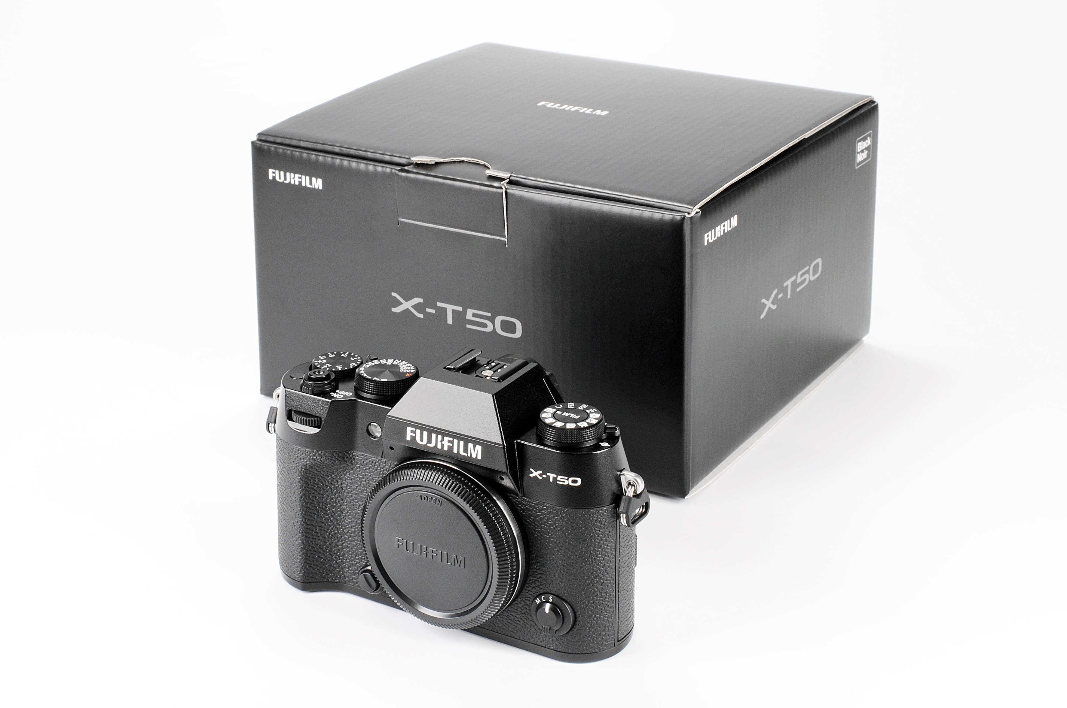 Fujifilm X-T50 Body Schwarz - Rückläufer