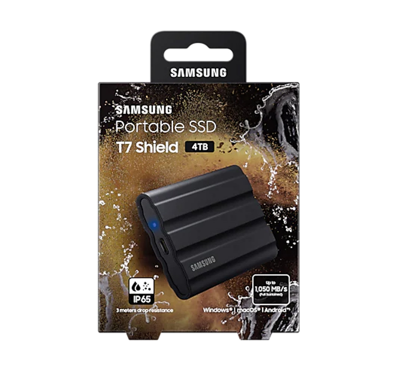 Samsung SSD T7 Shield 4TB Schwarz USB-C