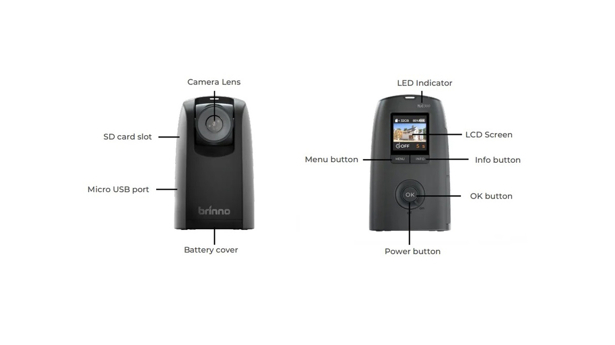 Brinno BCC300C Full HD HDR Konstruktion- Zeitraffer-Kamera Bundle