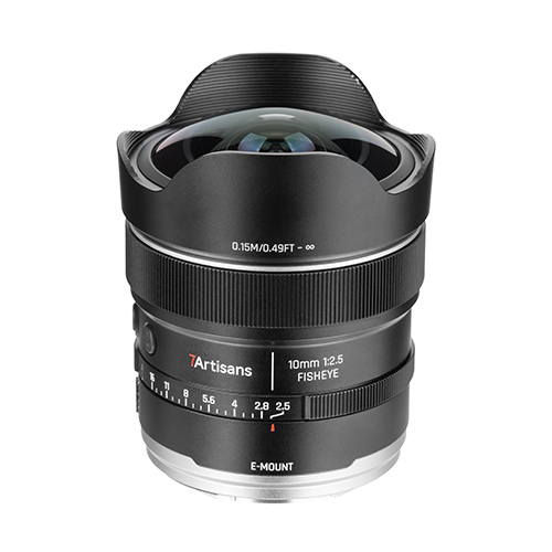 7Artisans AF 10mm f/2,5 MAX Fisheye - Sony FE (FF)