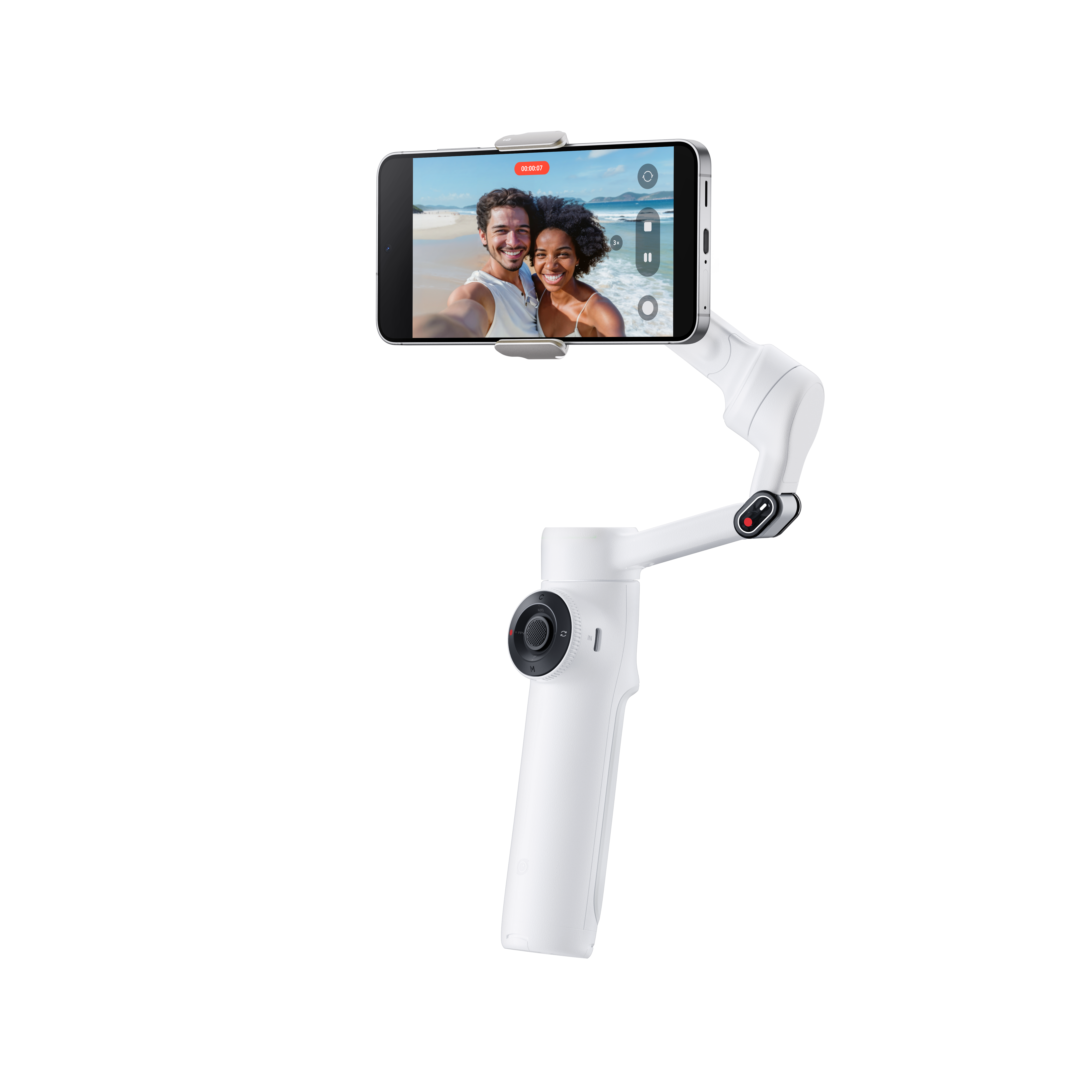 Insta360 Flow 2 AI Tracker Bundle Summit White