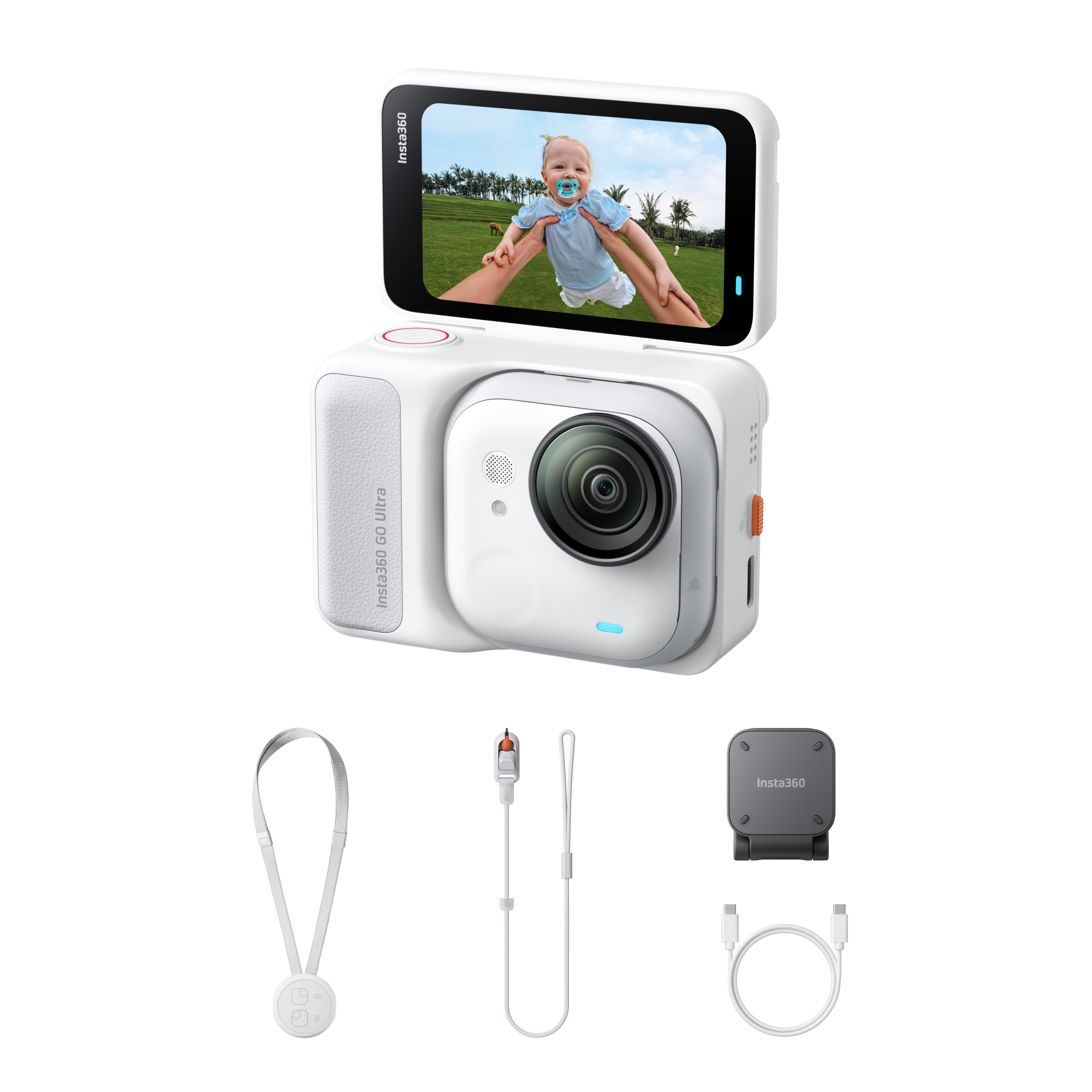 Insta360 GO Ultra Standard Bundle White