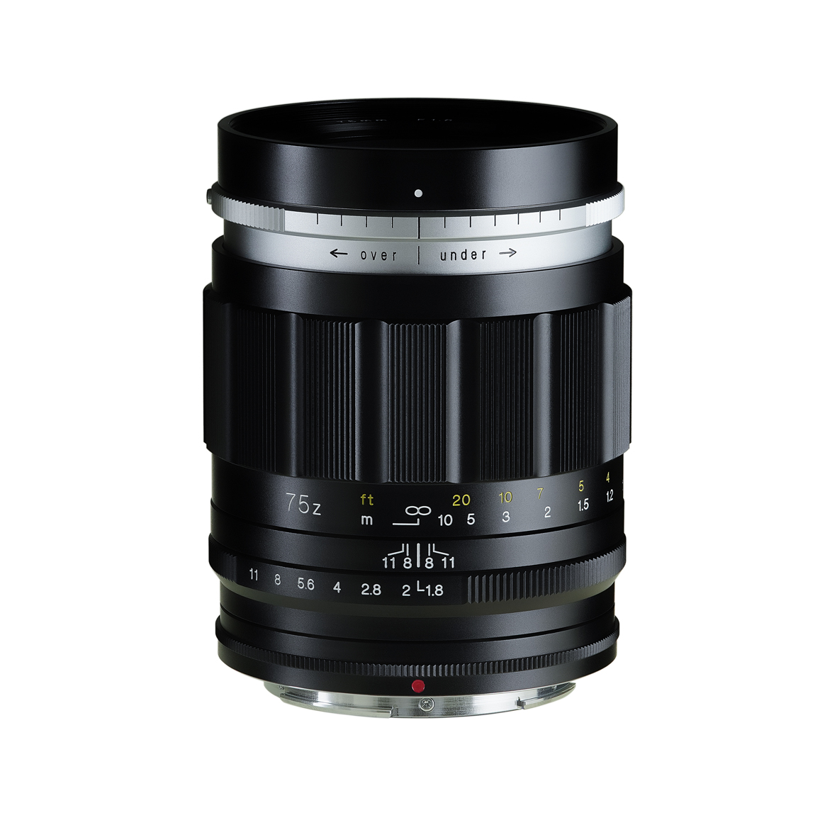Voigtländer Portrait Heliar 1,8/75 mm Nikon Z-Mount, schwarz, Objektiv