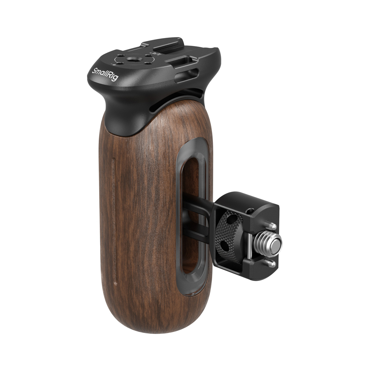 SmallRig 5238 Seitlicher Holzgriff mit 1/4"-20&3/8"-16 ARRI-Pos.-Schrauben