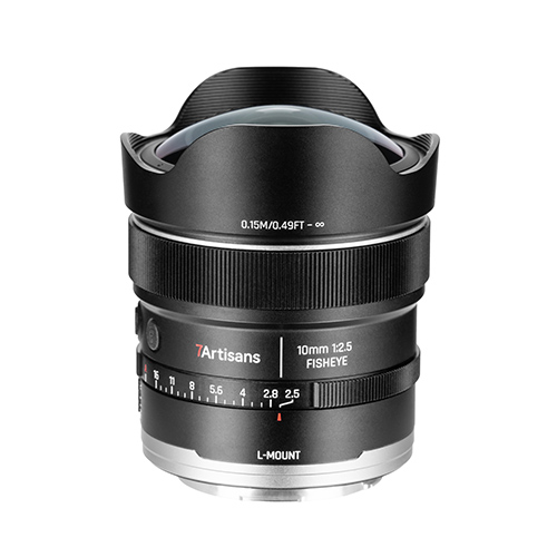 7Artisans AF 10mm f/2,5 MAX Fisheye - L-Mount (FF)