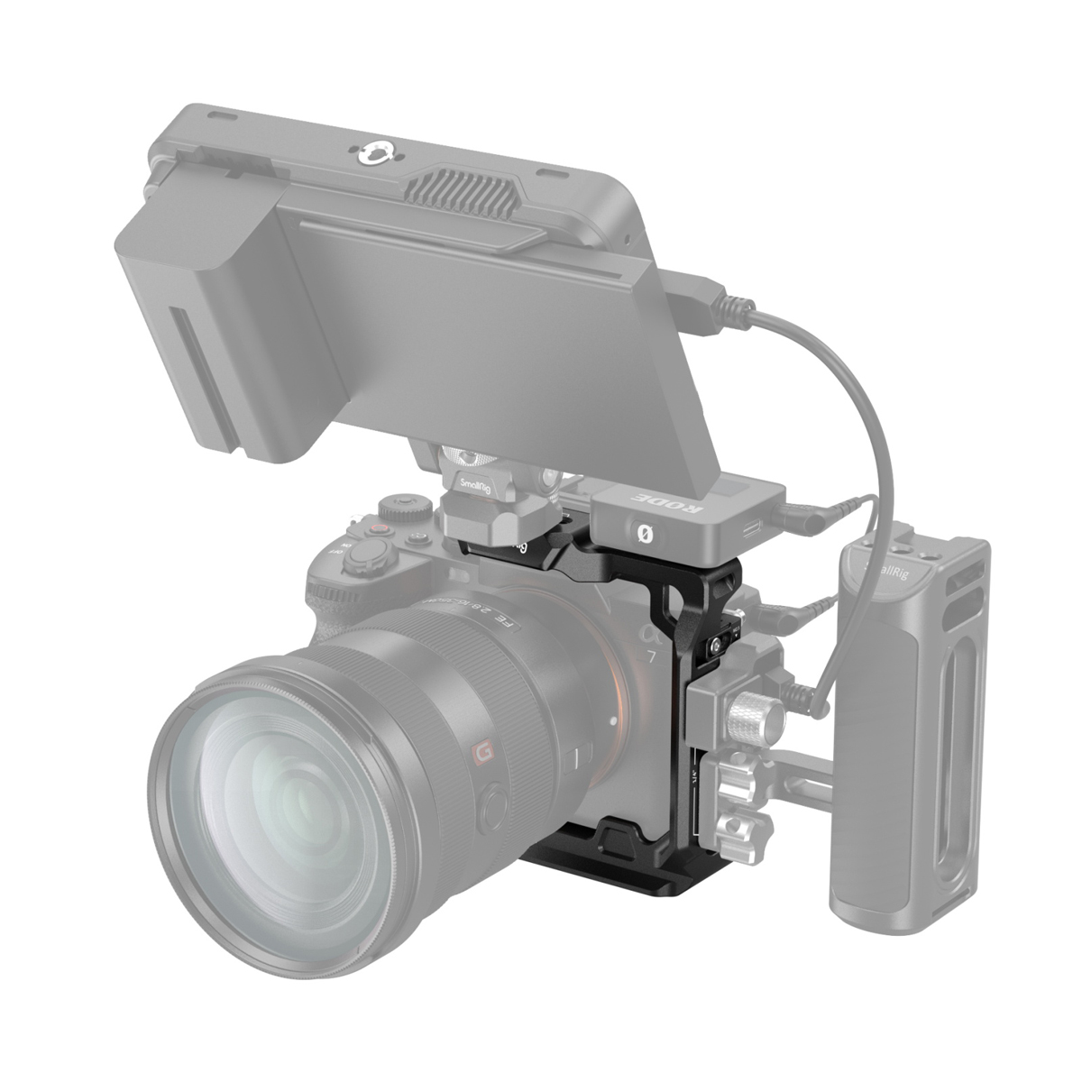 SmallRig 3639 Kamera Halfcage für Sony Alpha 7 IV/7S III/7R IV/ Alpha 1