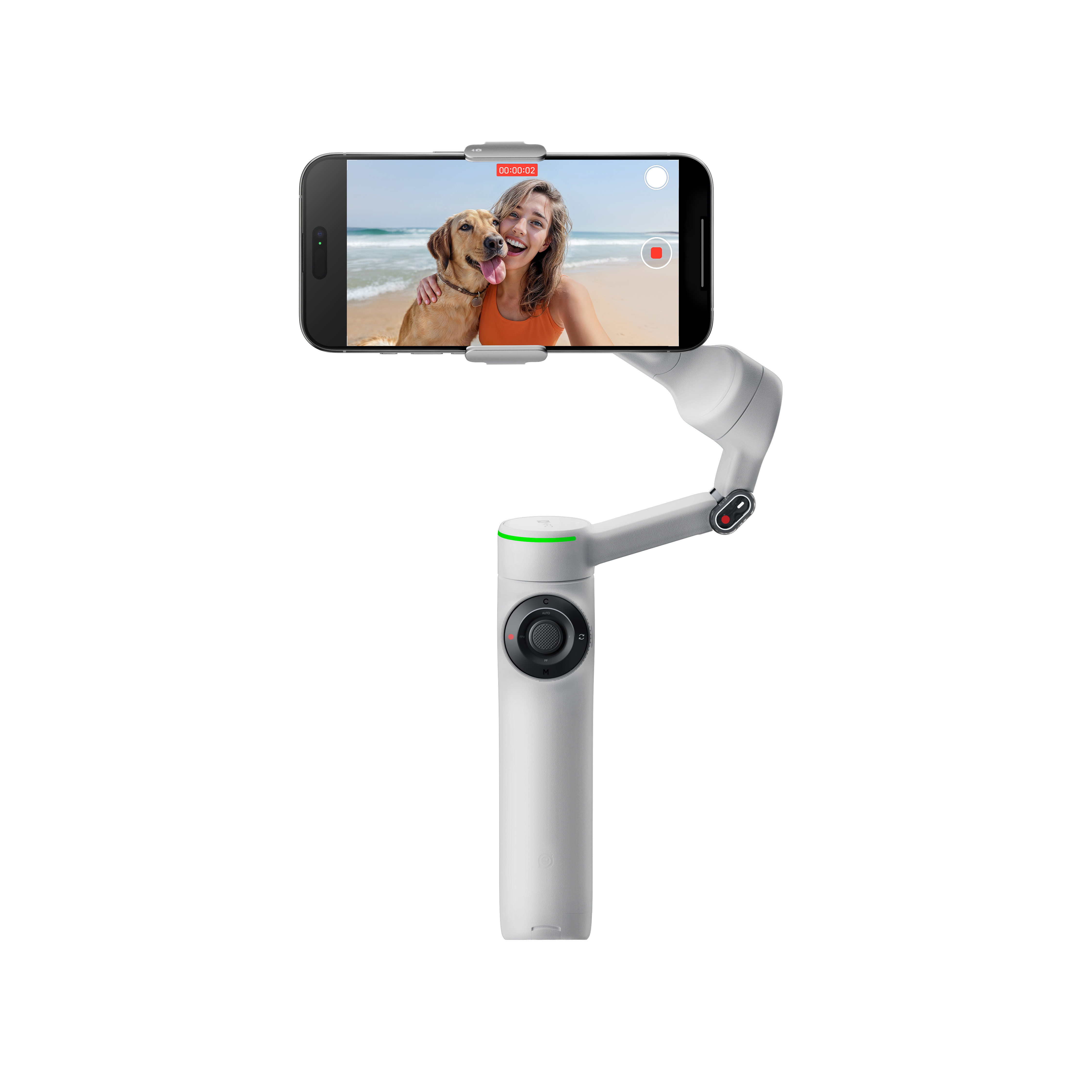 Insta360 Flow 2 Pro AI Tracker Bundle Stone Gray