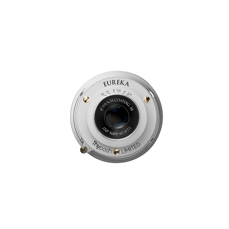 THYPOCH Eureka 28mm f2,8 ASPH for Fujifilm X Mount Pearl White
