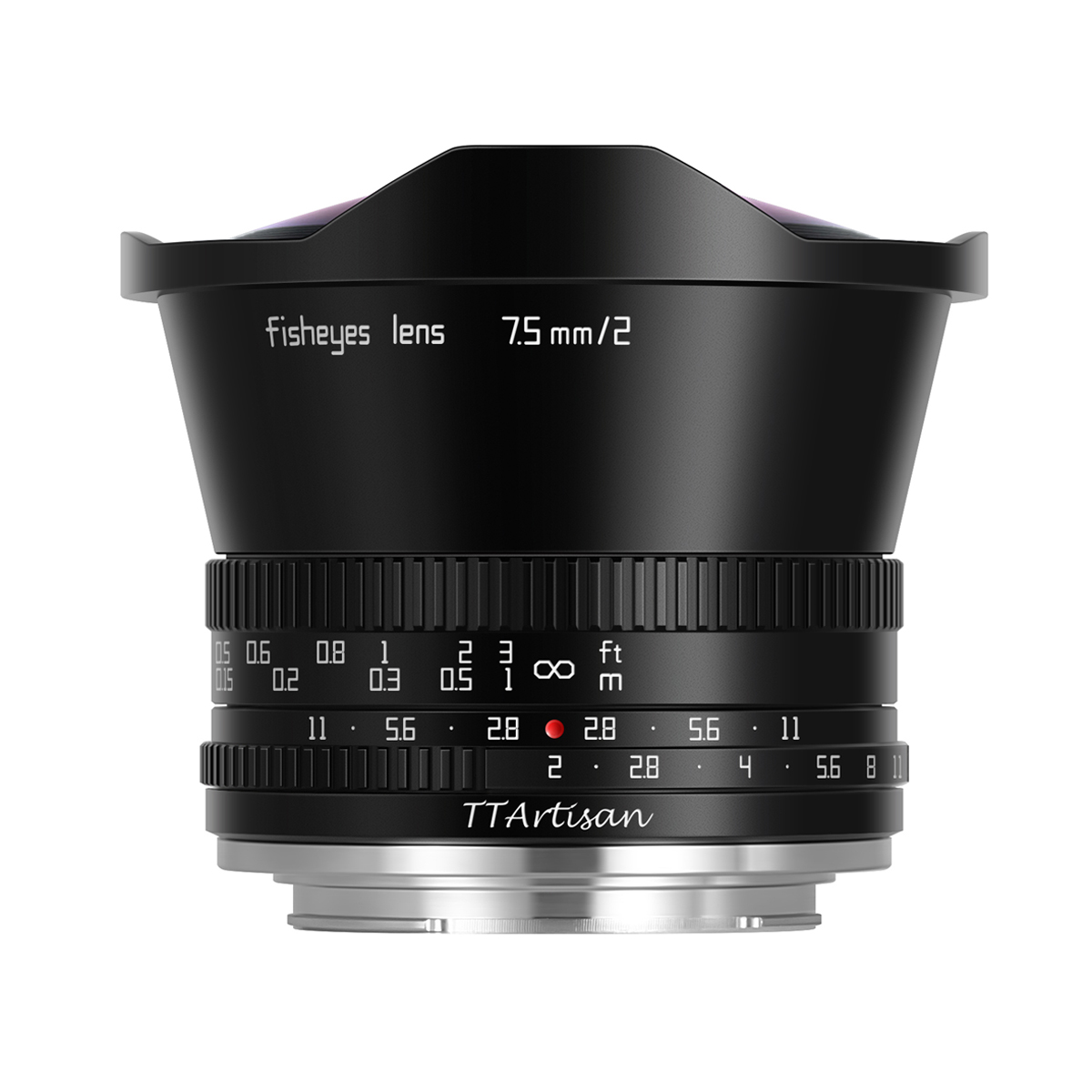 TTARTISAN 2,0/7,5 mm, Nikon Z-Mount schwarz, Fisheye Objektiv