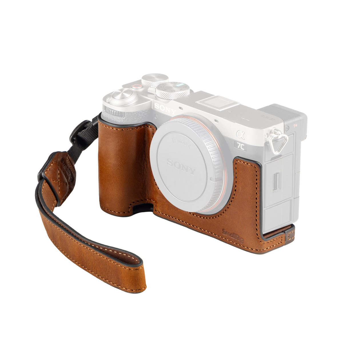 SmallRig 5015 Camera Leather Case Kit für Sony Alpha 7C II / Alpha 7CR