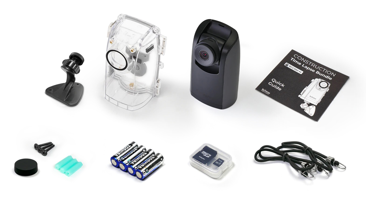 Brinno BCC300M Full HD HDR Zeitraffer Kamera Bundle