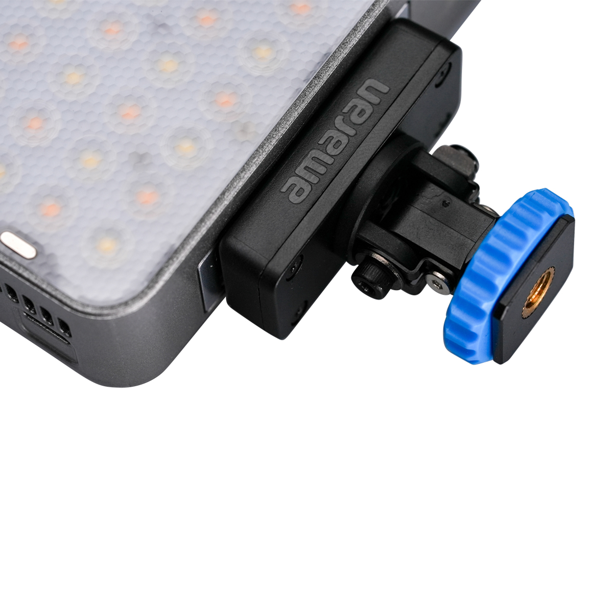 Amaran Ace 25c Silver Kit RGBWW-LED Kameraleuchte+Grid+Mini-Stativ+Tasche
