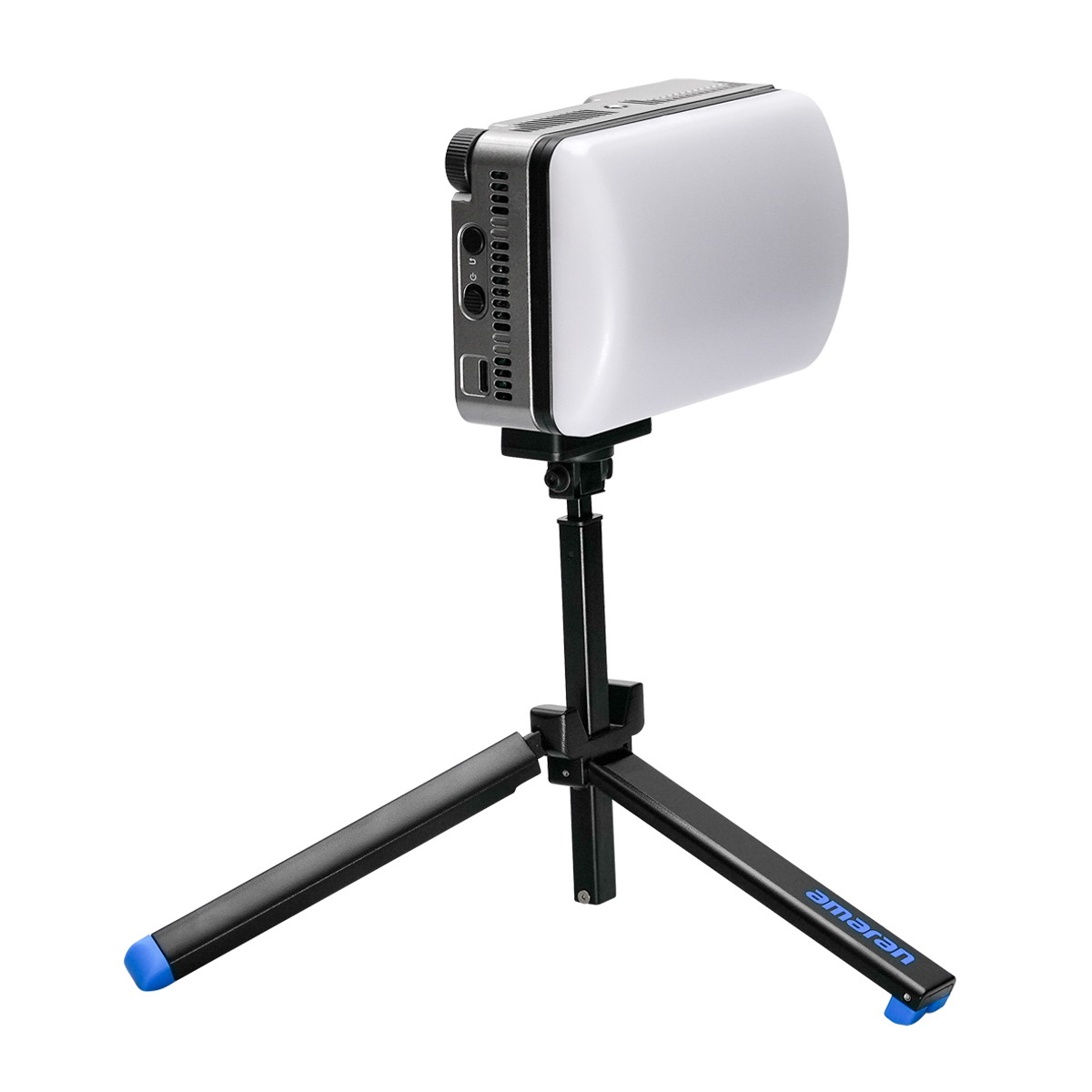 Amaran Ace 25c Silver Kit RGBWW-LED Kameraleuchte+Grid+Mini-Stativ+Tasche