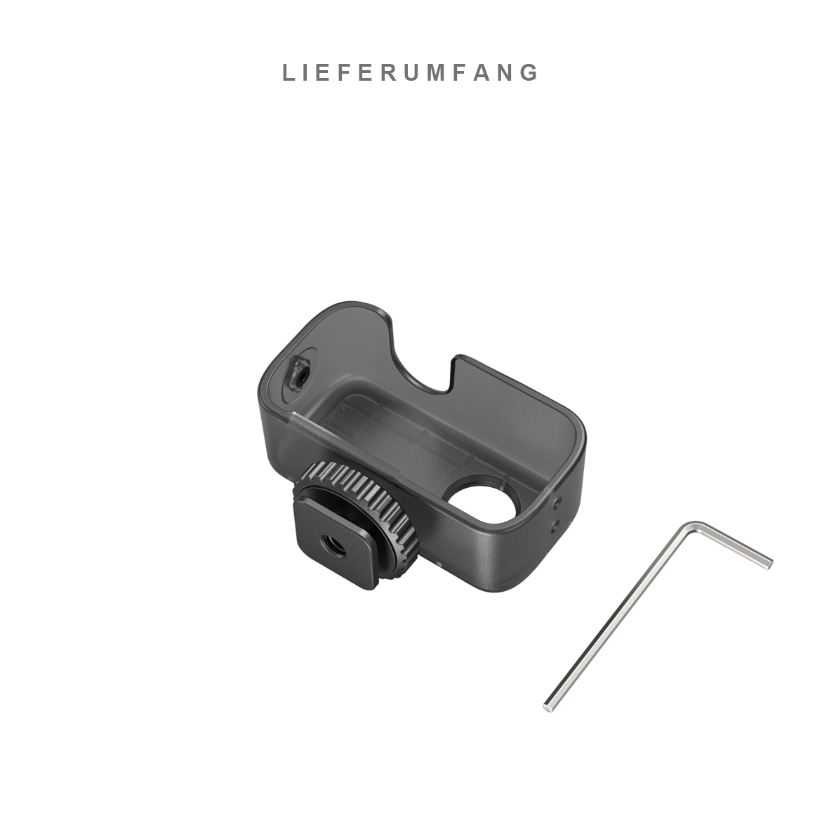 SmallRig 5758 Cage mit Cold Shoe Halter für DJI Osmo Nano