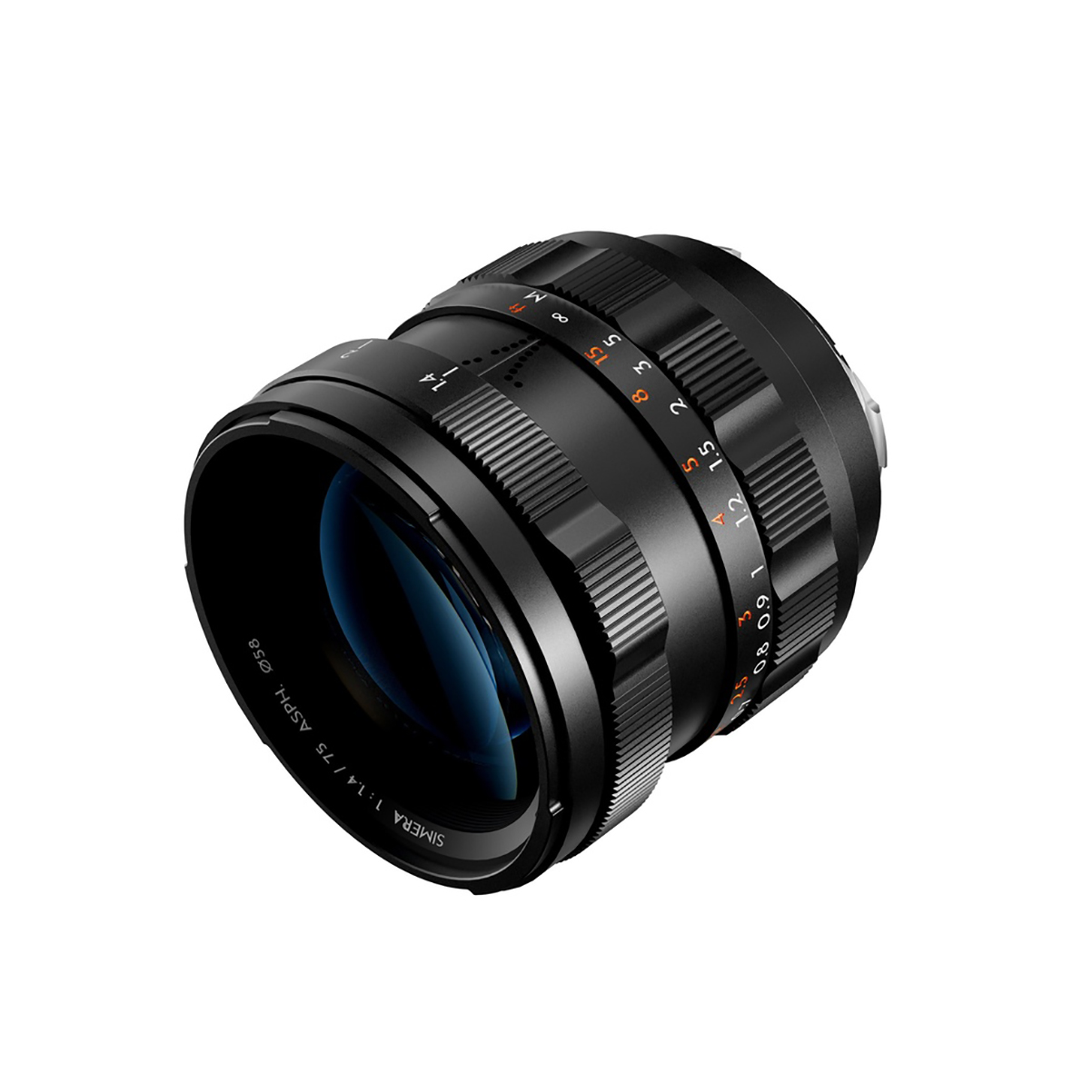 THYPOCH Full-frame Photography Lens Simera 75mm f1,4 for Leica M Mount,black