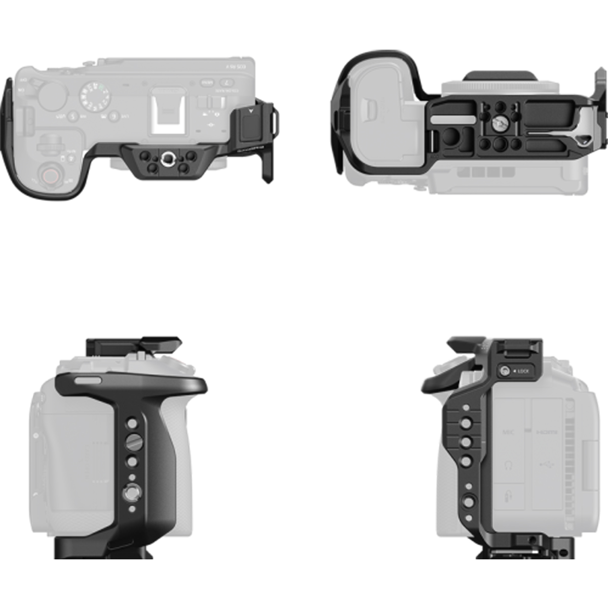 SmallRig 6372 HawLock Schnellverschluss - Cage für Canon EOS R6 V
