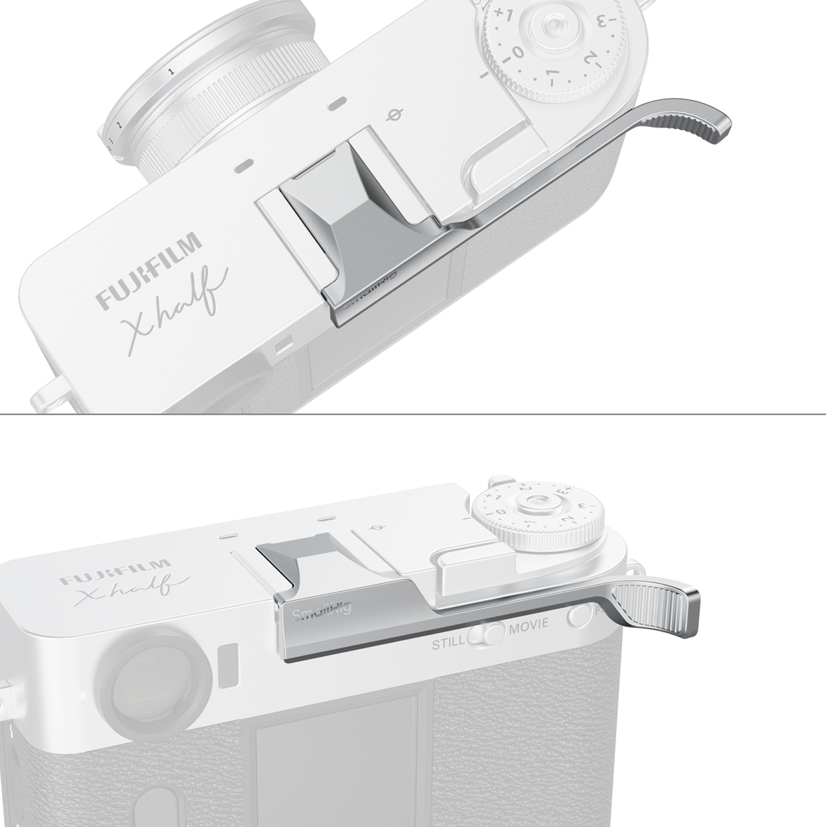 SmallRig 5221 Thumb Grip silver für Fujifilm X half