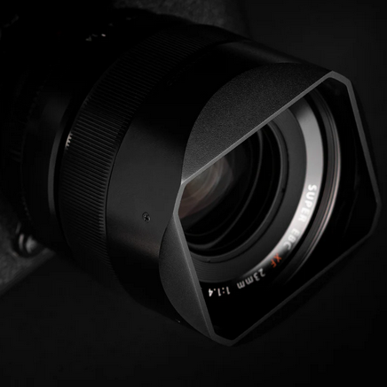 Squarehood Gegenlichtblende für Fujifilm XF 23mm F/1.4 Black