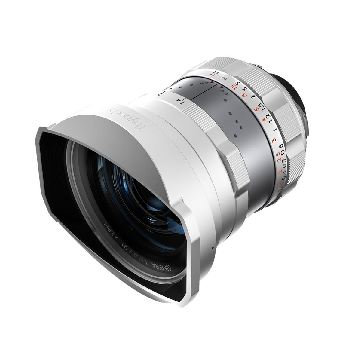 THYPOCH Full-frame Photography Lens Simera 21mm f1,4 for Leica M Mount sil