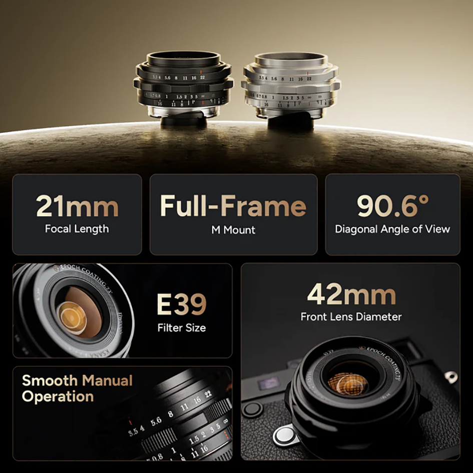 THYPOCH Full-frame Photography M-Mount Lens_Ksana 21mm f/3,5 ASPH,_ for Leica
